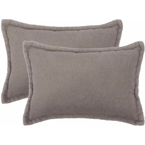  Presvlaka za jastuk 2 pcs HOUTEN Svjetlosiva 50 x 70 cm Bouclé Cene