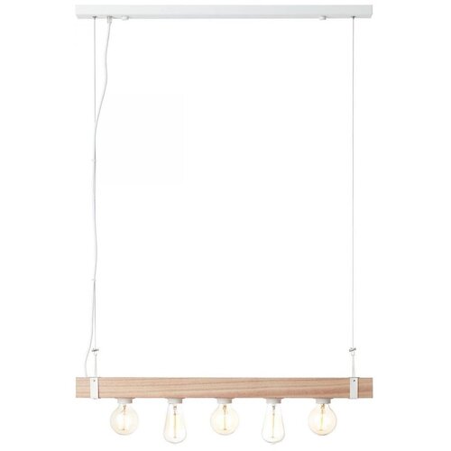 Brilliant Luster na sajli WHITEWOOD 5xE27/30W/230V Cene