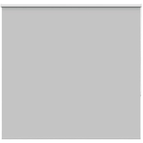 Rolo zavjesa Blackout svijetlo siva 155x130 cm &amp;Scaron;irina tkanine Slike