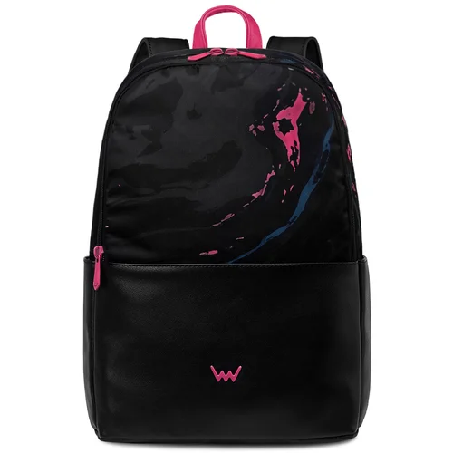 Vuch Zane Marble Black Backpack Vuch Zane Marble Black Backpack