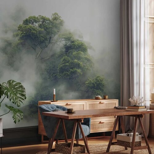  Foto tapeta - Foggy Amazon 500x350 Slike