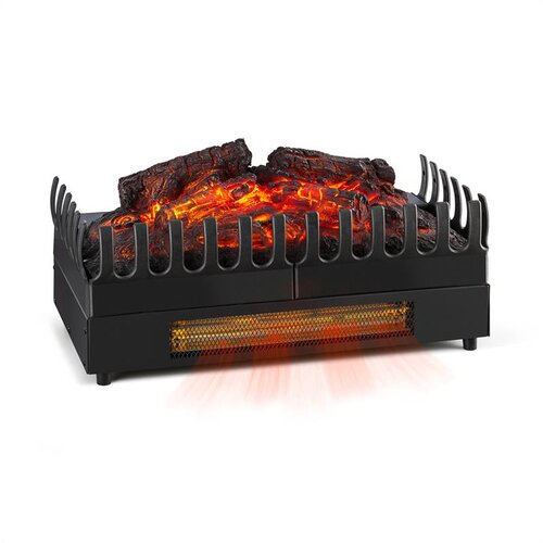 Klarstein Kamini FX električni kamin, uložak za kamin, 1000/2000 W, 2W LED, crna boja Cijene
