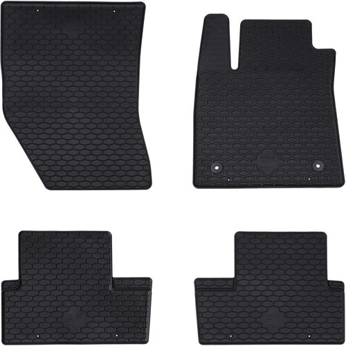  Auto tepih 4 pcs prikladno za Renault MEGANE IV 2016- Guma Slike