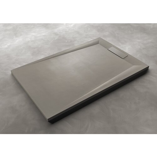 Marina line pravokotna tu&amp;scaron; kad 140 x 90 x 3,4 cm - cemento Slike