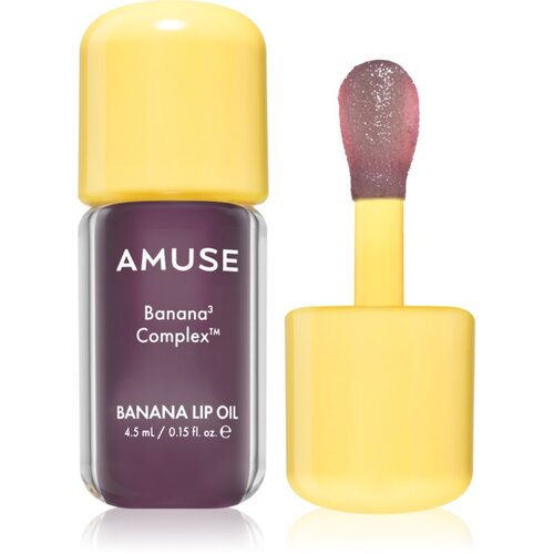 AMUSE Banana Lip Oil bananovo olje za ustnice odtenek 07 Acai Gleam 4.5 ml Slike