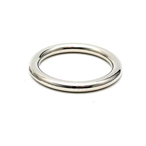Rimba solid metal cockring 8mm thick 7371 45mm
