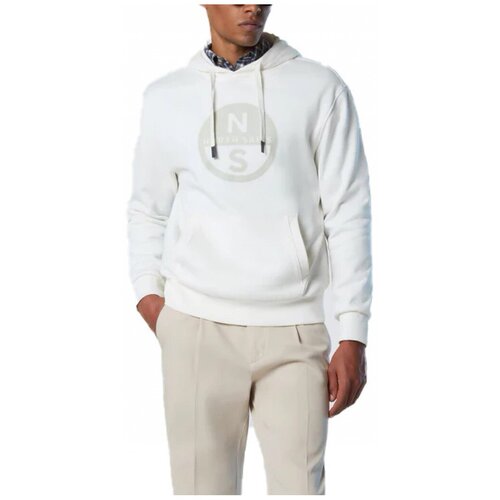 North Sails Puloverji HOODED SWEATER Bela Slike