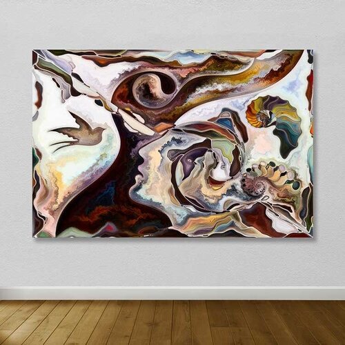 Wallity Slika na zidu DEV02551100140, 100x140 cm Cene