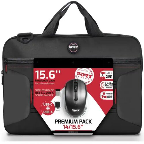 Port Designs Torba za laptop 14/15.6 Premium Pack + miš Cene