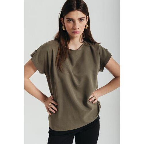 Legendww ženska bluza u maslinasto zelenoj boji 4253-9983-15 Cene