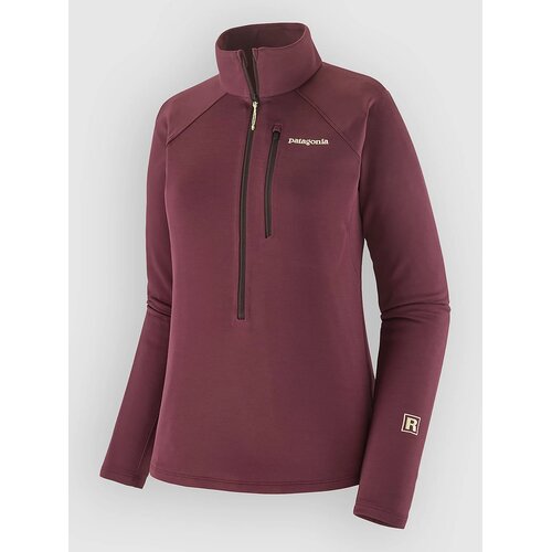 Patagonia R1 Ultralight 1/2 Half-Zip Fleece Sweater berry fig Cene