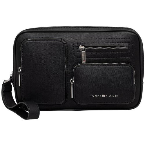 Tommy Hilfiger Torbe TH MODERN BUSINESS POUCH AM0AM14482 Črna Slike