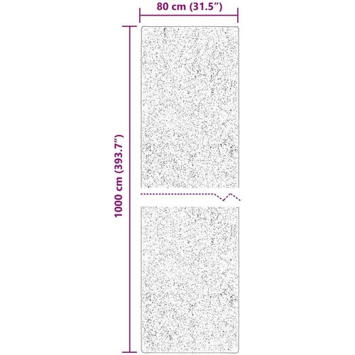  Tepisi za područja Pravokutni HUARTE Sivi 1000 x 80 cm - Sivi 80 x 1000 cm Slike
