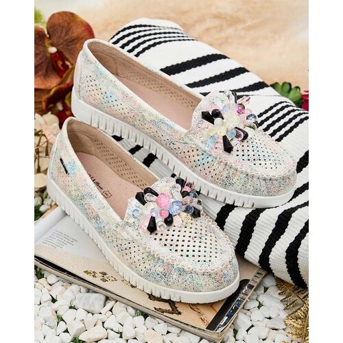 Resti Women's beaded openwork moccasins Nasfali Cijene