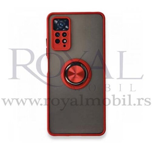  futrola pvc matte sa magnetom za xiaomi redmi note 10 / note 10s crvena Slike