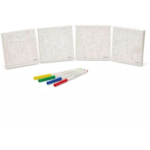 Crayola platno za slikanje z markerji, 12 x 12 cm - 4 kosi Cene