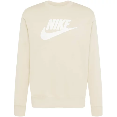 Nike Majica bež / bela
