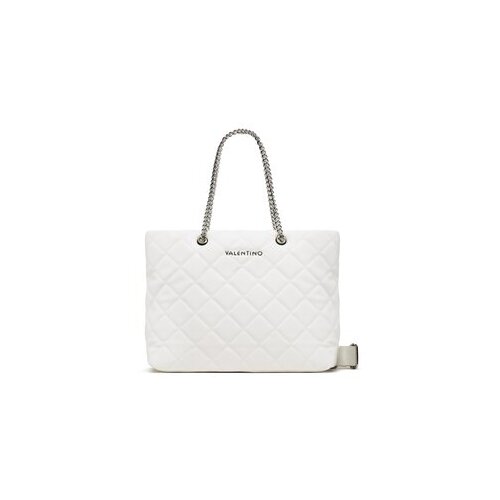 Valentino Ročna torba Ocarina Recycle VBS6W401 Bela Slike