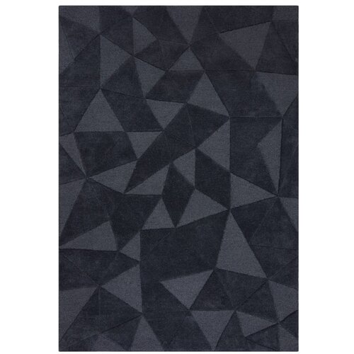 Flair Rugs Siva volnena preproga 170x120 cm Shard - Flair Rugs Cene