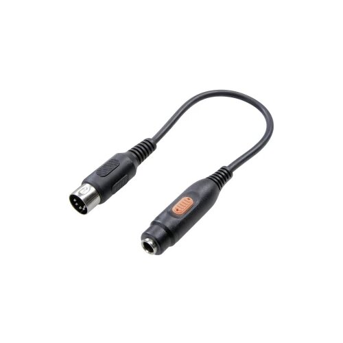 SpeaKa Professional SpeaKa Professional-DIN/JACK audio adapter [1x diodni vtič 5-polni (DIN)/1x JACK\, ženski\, 6.35mm]\, črn, (20411417) Cene