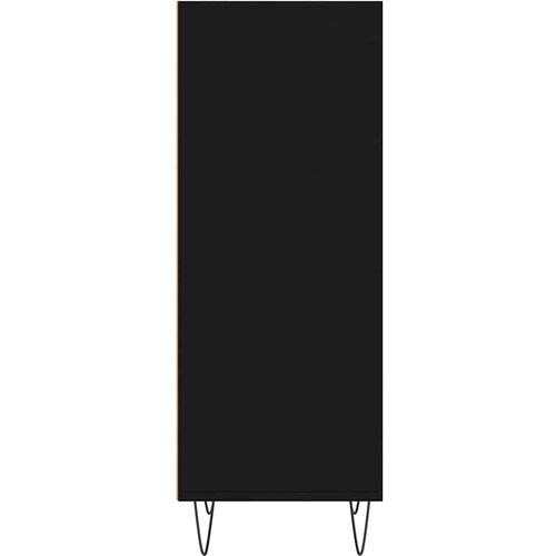  Komoda crna 34,5 x 32,5 x 90 cm od konstruiranog drva Slike