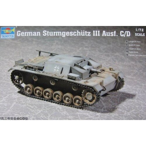 Trumpeter German Sturmgeschütz III Ausf. C/D, (21312862) Cene