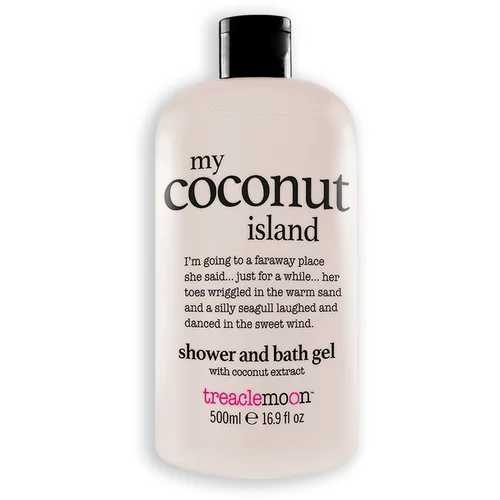 Treaclemoon My Coconut Island gel za prhanje in kopanje 500 ml