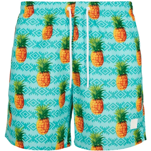 UC Men Pineapple aop swim shorts pattern