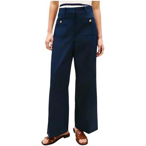 Tommy Hilfiger Hlače WW0WW49002 Modra Slike