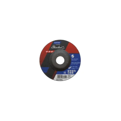 Norton brusna ploča za metal i inox STARLINE 115×6.0x22.23 mm 66252837263