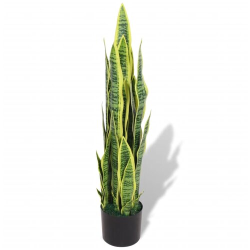 vidaXL Umetna rastlina sanseverija v loncu 90 cm zelene barve Cene