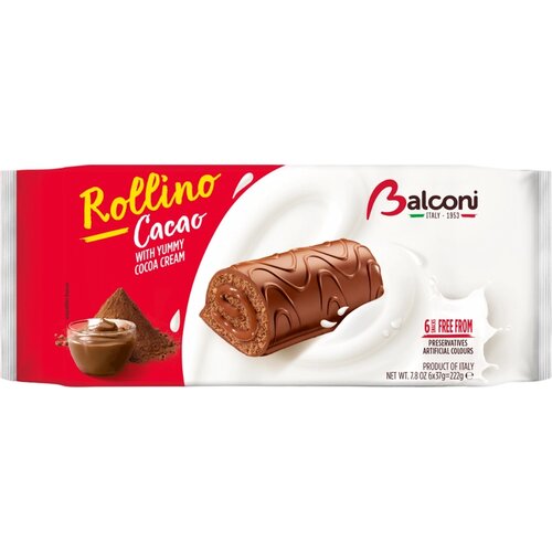 Nepoznato Rolat BALCONI Rollino kakao 222g Cene