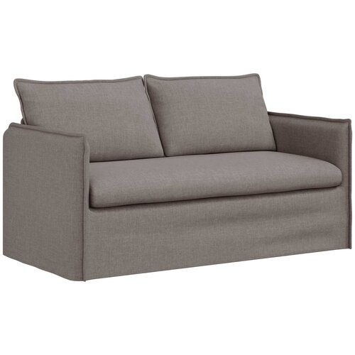  Set sofe 2 pcs Sivosmeđa 156 x 82 x 85 cm Tkanina Slike
