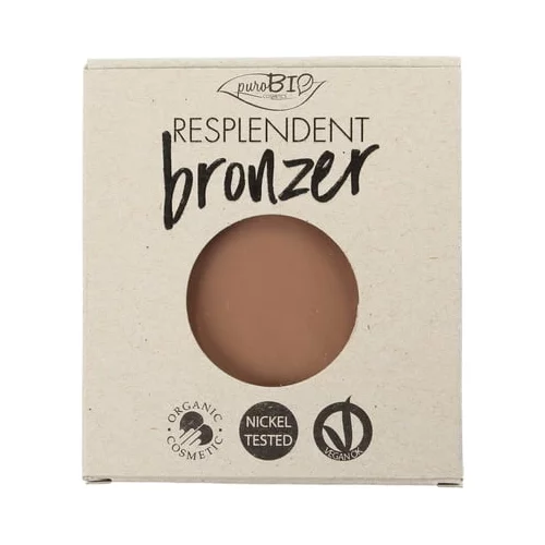 puroBIO cosmetics Resplendent Bronzer REFILL - 03 beige smeđa Refill
