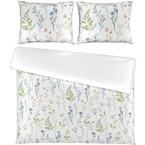 Esposa obojestranska posteljnina uni satin 200/200 cm saten večbarvno Cene