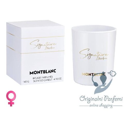 Mont Blanc Signature Absolue Sveća 140g Cene