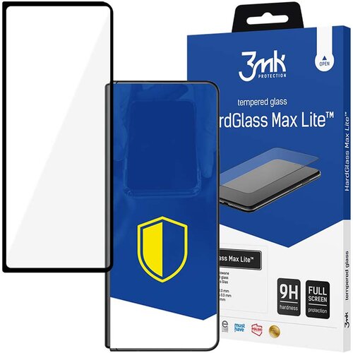 3mk HARDGLASS MAX LITE ZA SAMSUNG GALAXY Z FOLD 3 5G SPREDNJE KALJENO STEKLO, (21965732) Slike