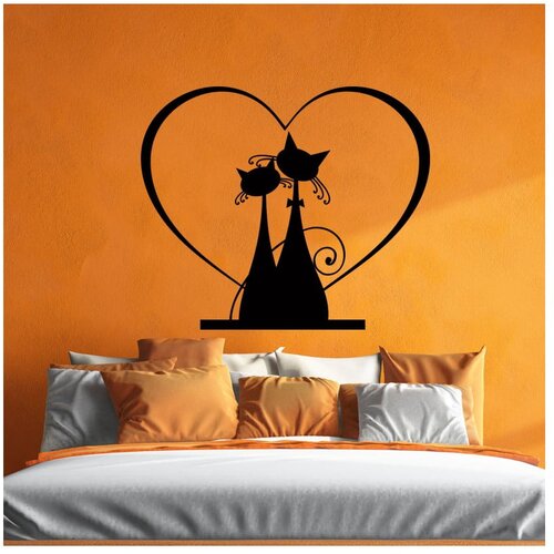 Ambiance Nalepka Fanastick Cats In Love Slike