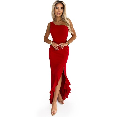 Numoco Women&amp;#039;s long one-shoulder dress Slike