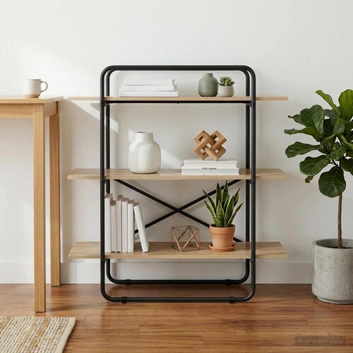  Polica 3 razina 100 x 35 x 105 cm PB Hrast sonoma Cijene