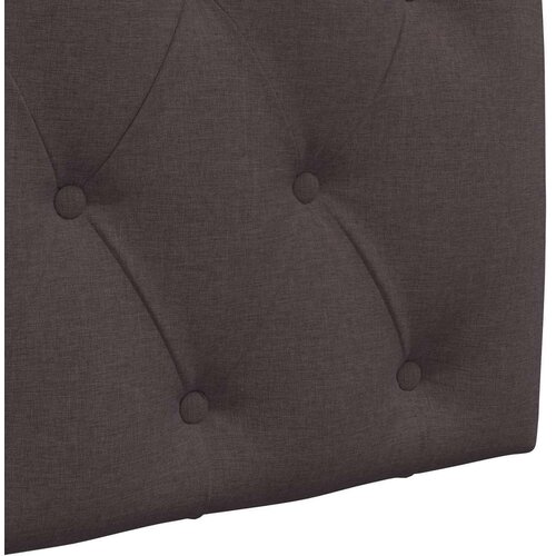 Držeće uzglavlje Zidne Tamno smeđa 150 x 55 x 7 cm tkanina - Tamno smeđa 140 cm bez LED Slike