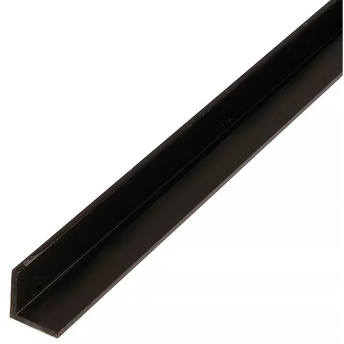 KANTOFLEX Kotni profil Kantoflex (2.000 x 40 x 10 mm, debelina: 2 mm, PVC, črna)