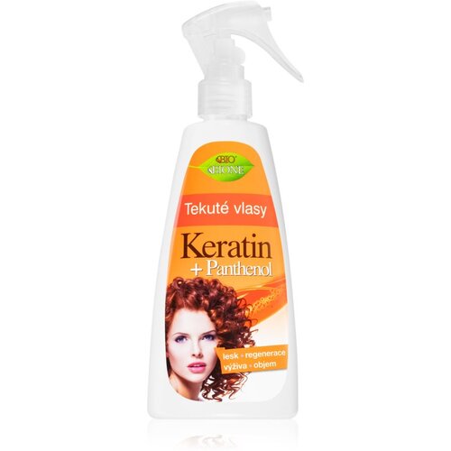 Bione Cosmetics Keratin + Panthenol regeneracijska nega brez spiranja za lase 260 ml Cene