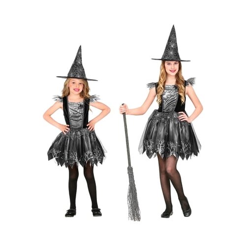 Widmann Otroški kostum - srebrna čarovnica - 158 cm / 11 - 13 let Cene