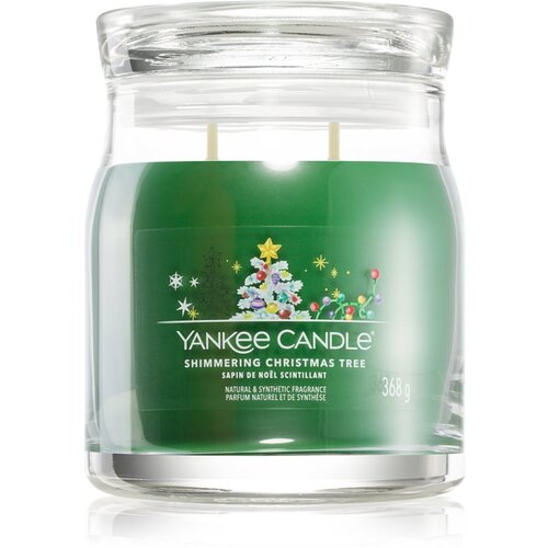 Yankee Candle Shimmering Christmas Tree dišeča sveča Signature 368 g Cene