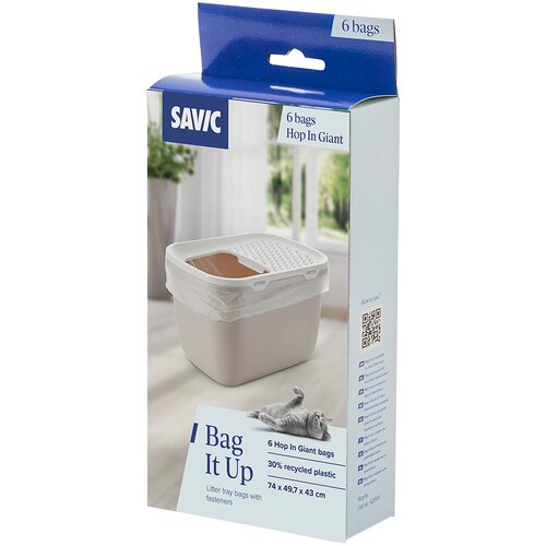 Savic kutija za pijesak Hop In Giant - Bag it Up Litter Tray Bags, Hop In Giant, 1 x 6 komada Cijene
