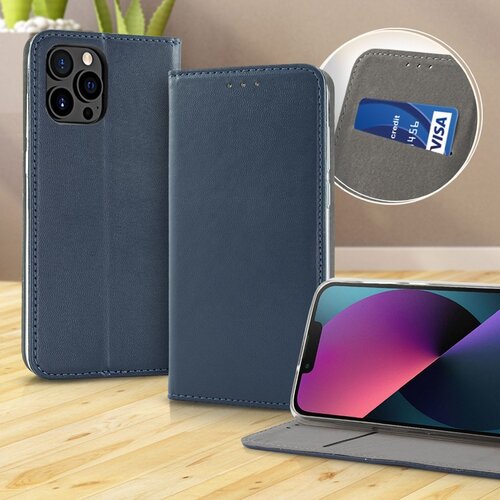  Preklopni ovitek / etui / zaščita Magnet Book za Apple iPhone 15 (6.1") - modri Cene