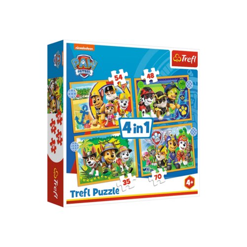 4u1 Blagdanska Paw Patrol Trefl 34395 Puzzle Cijene