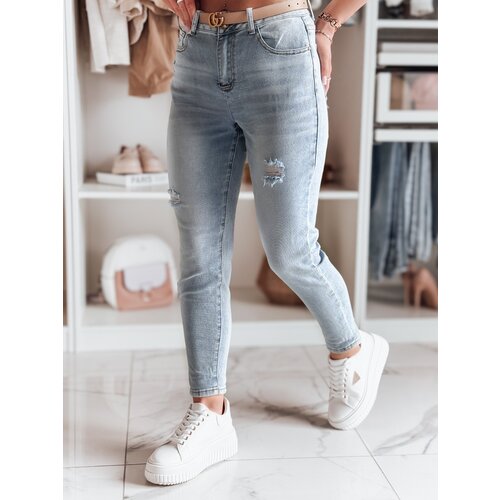 DStreet Spodnie damskie jeansowe mom fit MOMWAY niebieskie Cijene