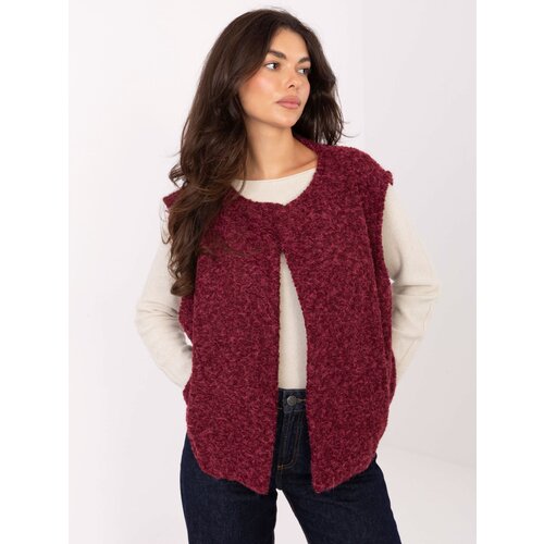 RUE PARIS Vest-IT-KZ-FL9622.29P-burgundy Slike